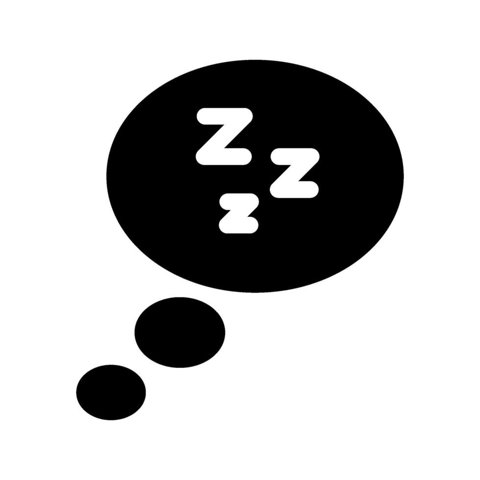 Sleep Icon Symbol Design Illustration vector