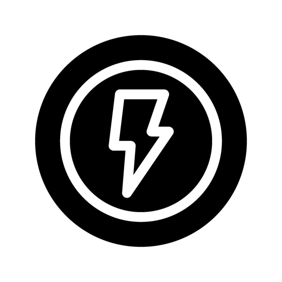 Electricity Icon Symbol Design Illustration vector