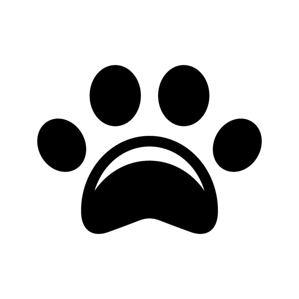 Paw Icon Symbol Design Illustration vector