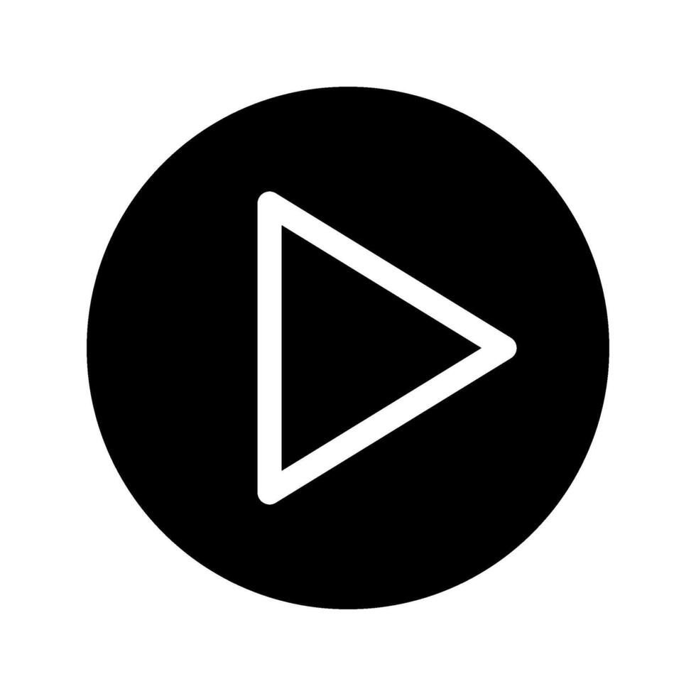 Play Icon Symbol Design Illustration vector