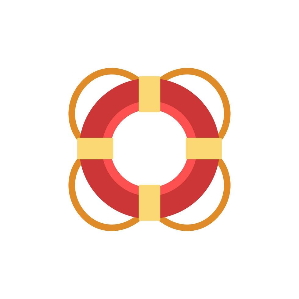 Lifebuoy icon. Simple element from port collection. Creative Lifebuoy icon for web design, templates, infographics and more vector