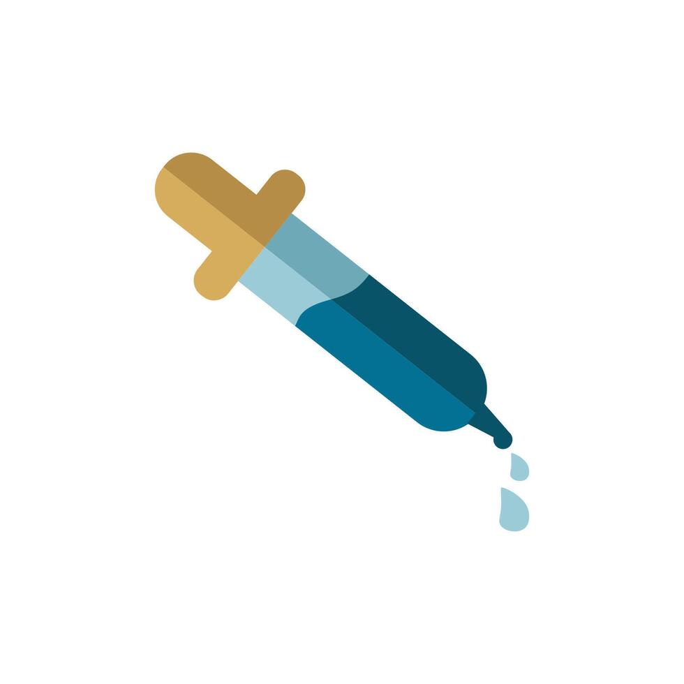 Pipette icon. Simple element from pharmacy collection. Creative Pipette icon for web design, templates, infographics and more vector