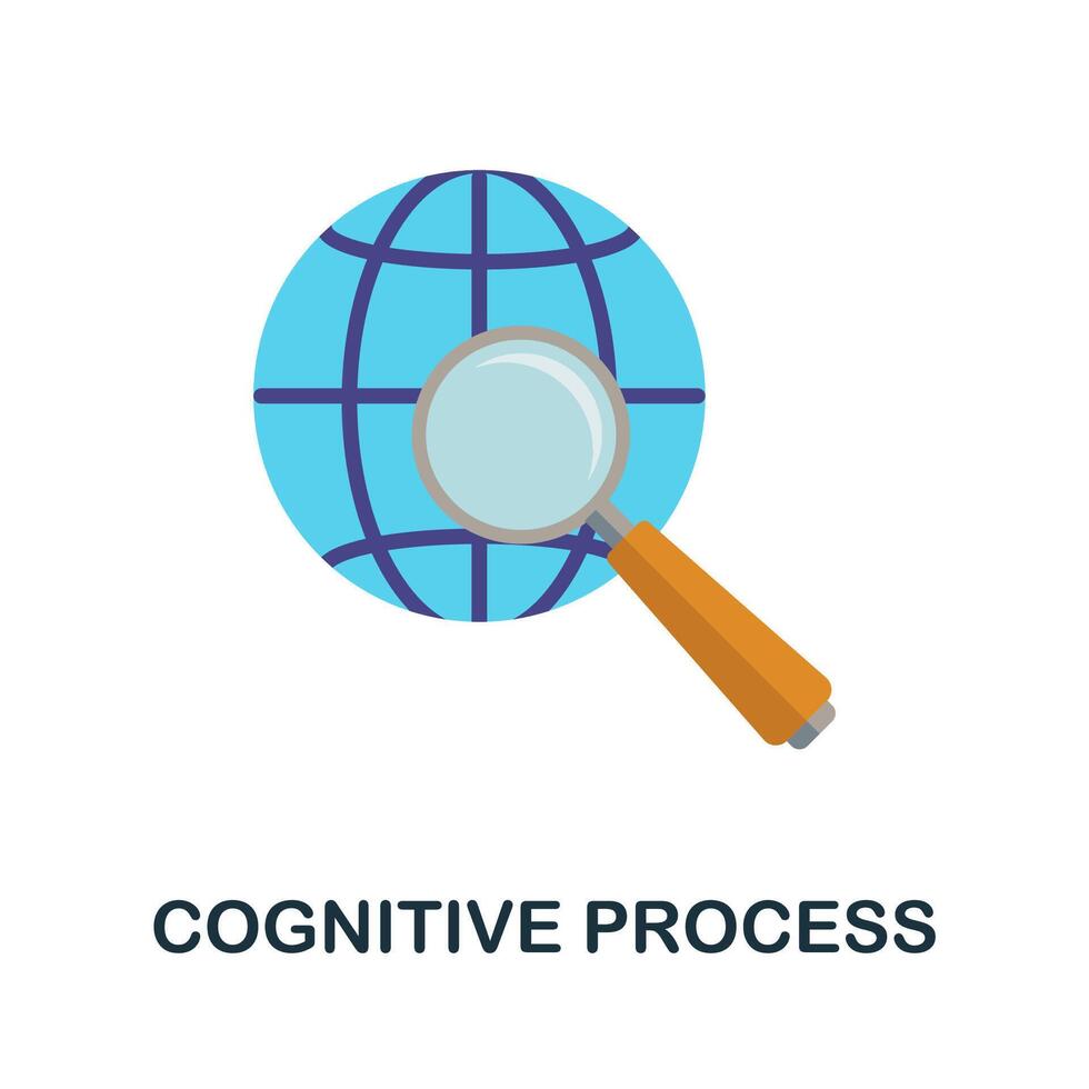 Cognitive Process icon. Simple element from personality collection. Creative Cognitive Process icon for web design, templates, infographics and more vector