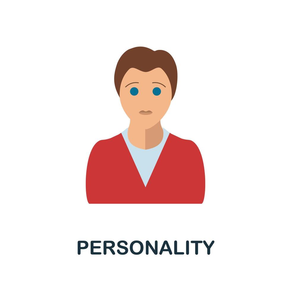 Personality icon. Simple element from personality collection. Creative Personality icon for web design, templates, infographics and more vector