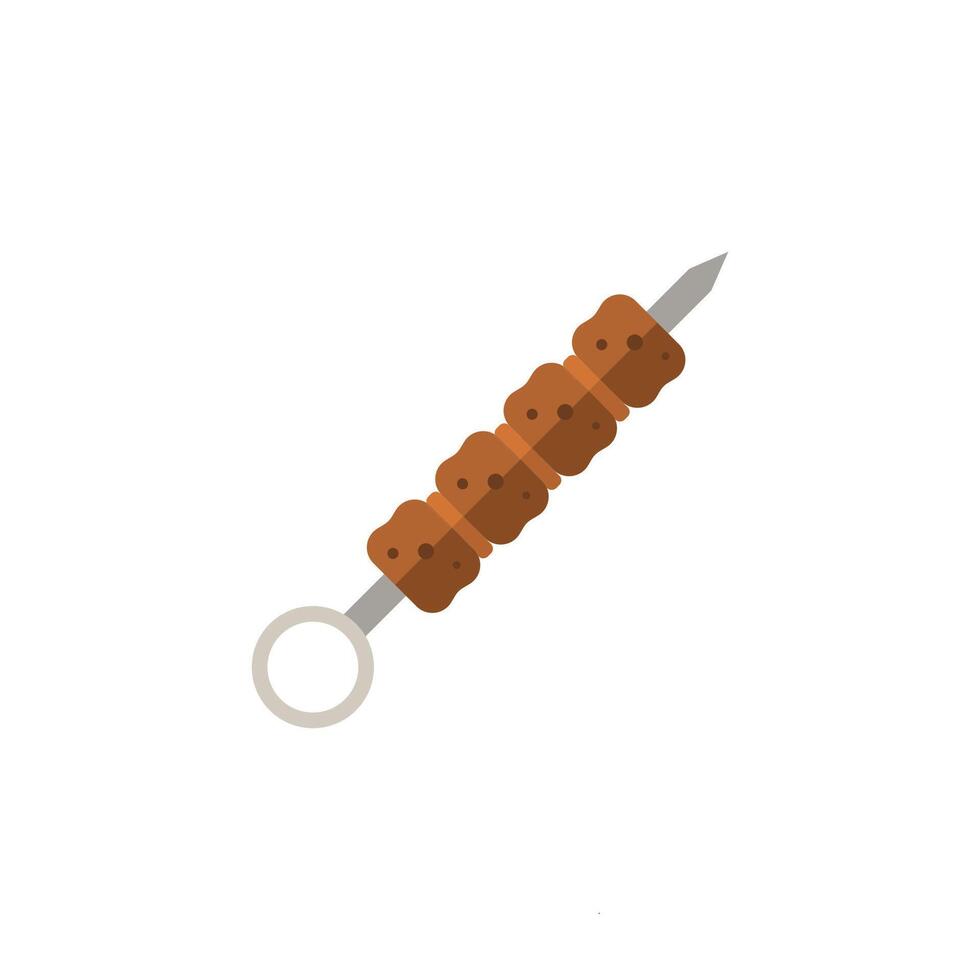 Kebab icon. Simple element from grill and barbecue collection. Creative Kebab icon for web design, templates, infographics and more vector