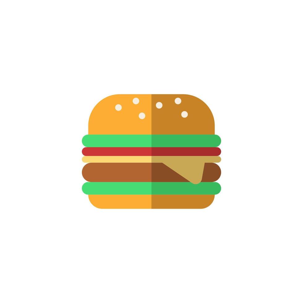 Burger icon. Simple element from grill and barbecue collection. Creative Burger icon for web design, templates, infographics and more vector