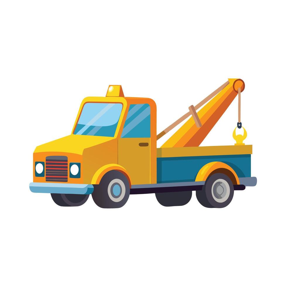 Realistic Truck Illustration vector
