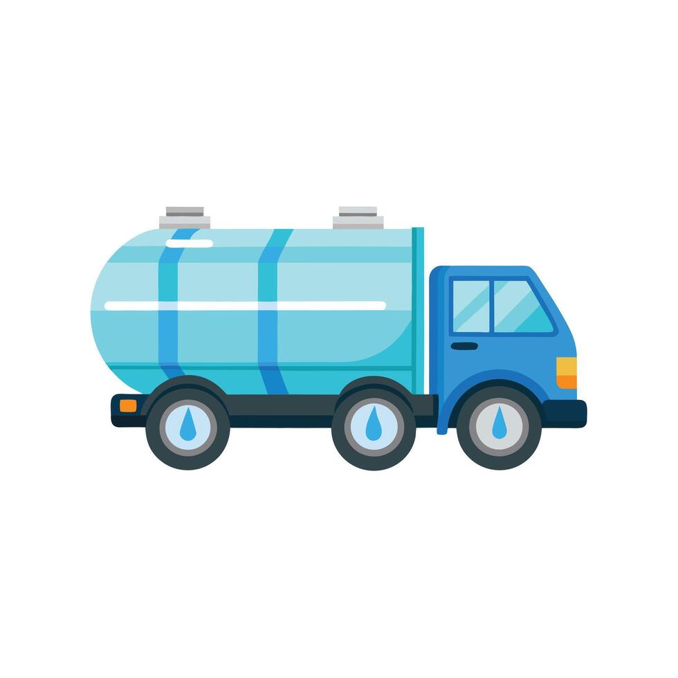 Realistic Truck Illustration vector