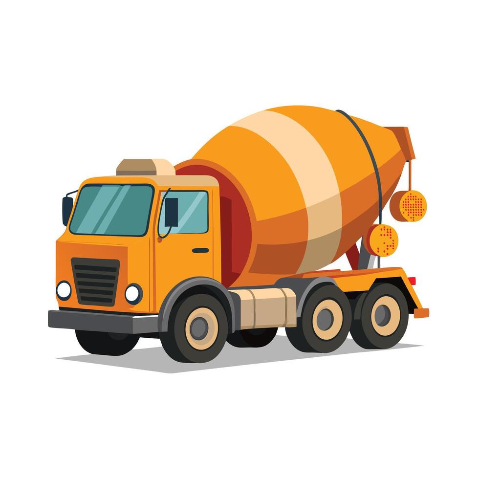 Realistic Truck Illustration vector