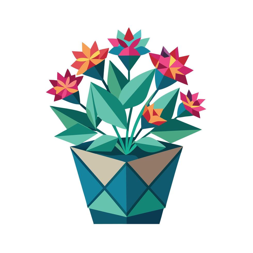 Flowerpot Houseplant Illustration vector