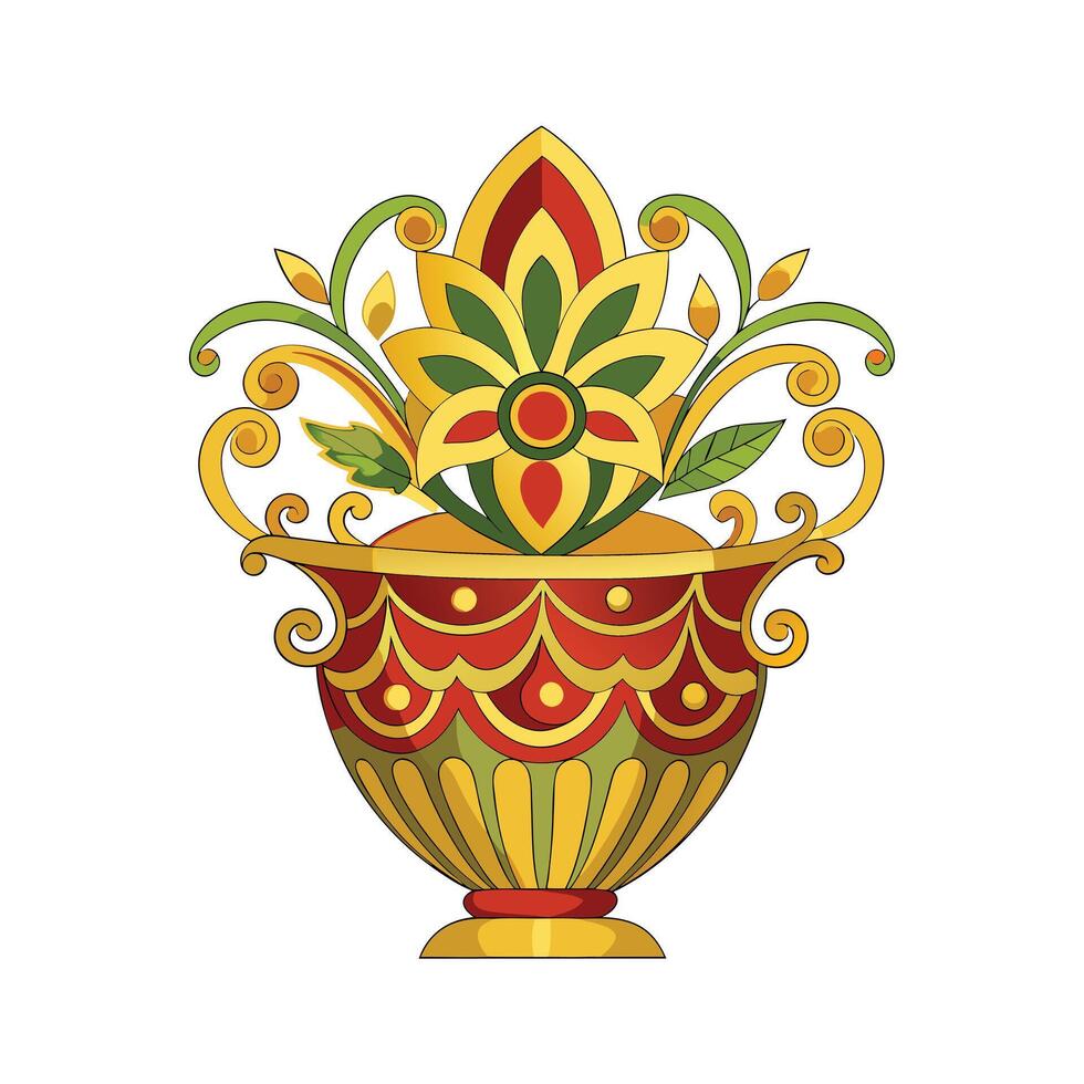 Flowerpot Houseplant Illustration vector