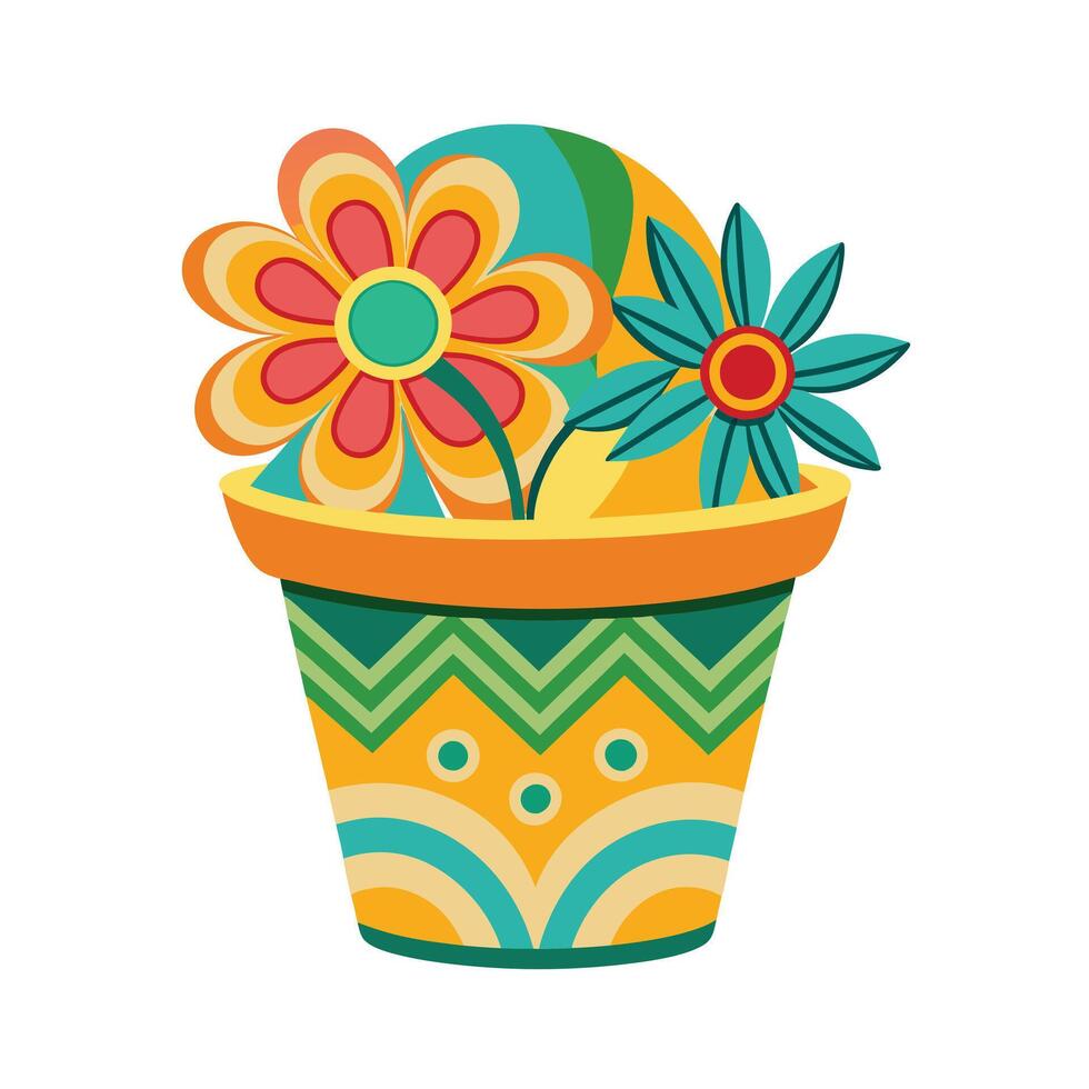 Flowerpot Houseplant Illustration vector