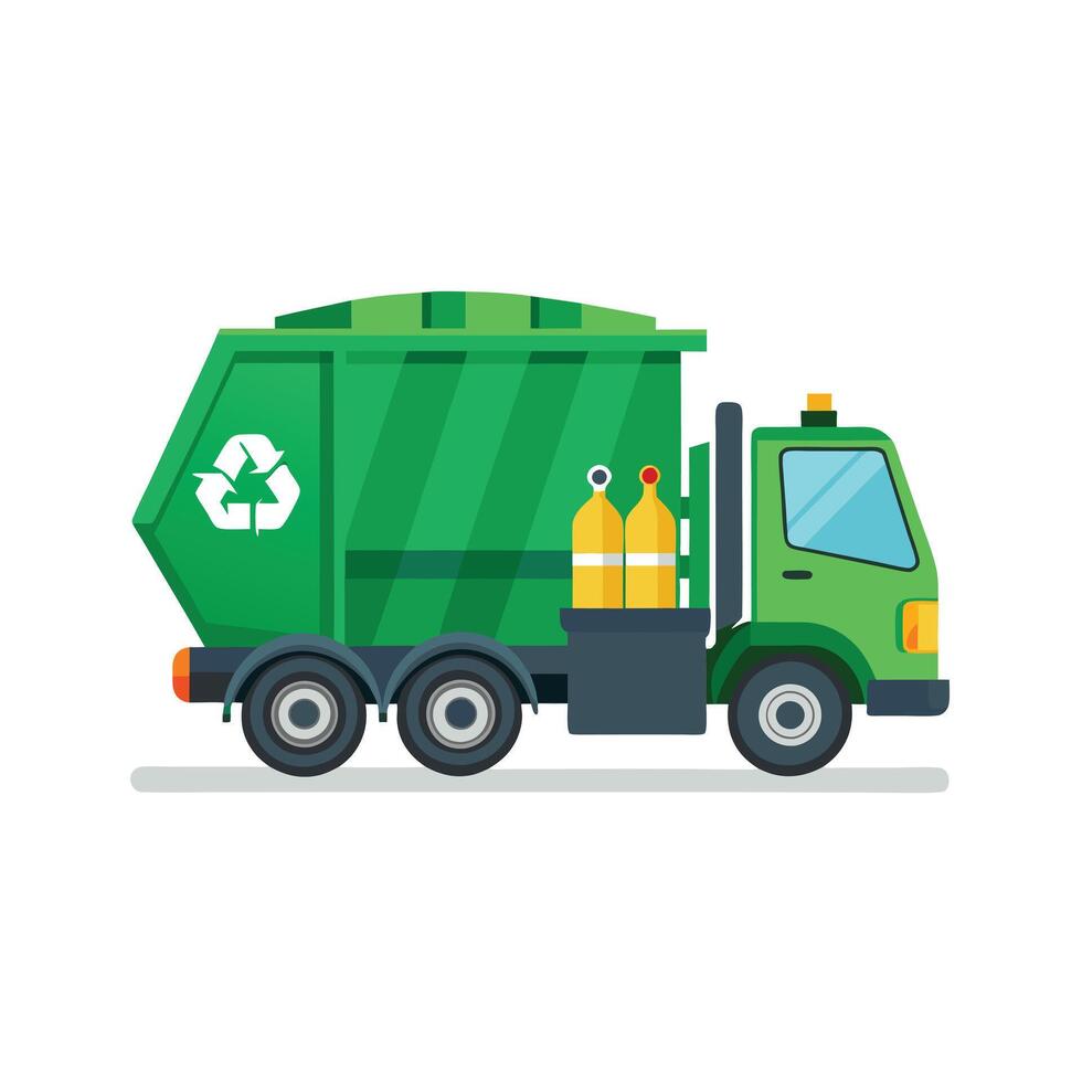 Realistic Truck Illustration vector