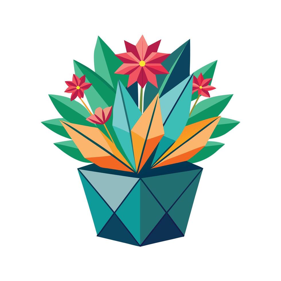 Flowerpot Houseplant Illustration vector
