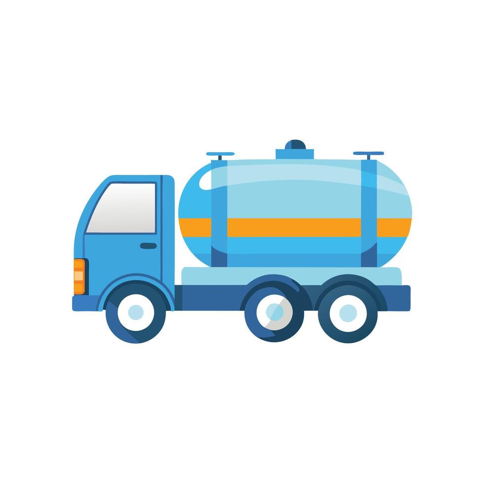 Realistic Truck Illustration vector