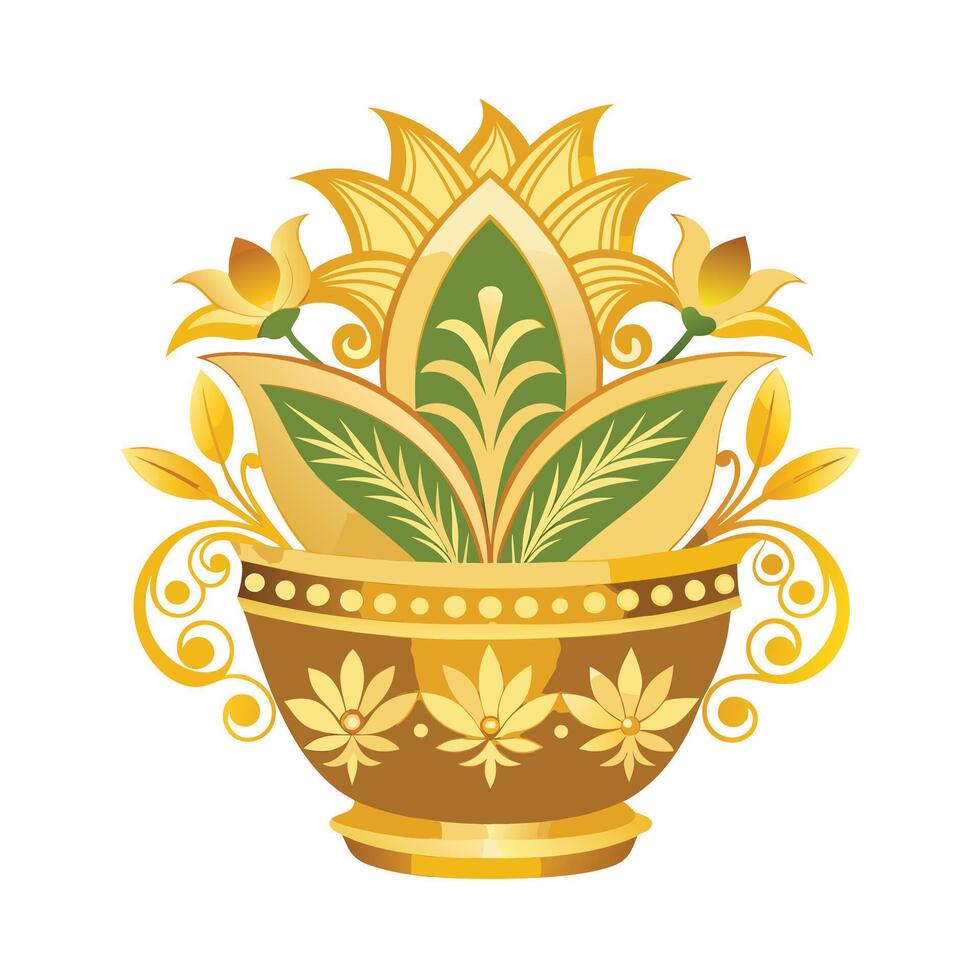 Flowerpot Houseplant Illustration vector