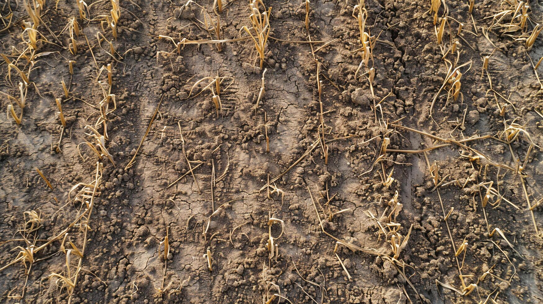 A withered and wilted crop field during a heatwave, portraying the vulnerability of agriculture to climate change-induced droughts and heat stress. Climate change photo