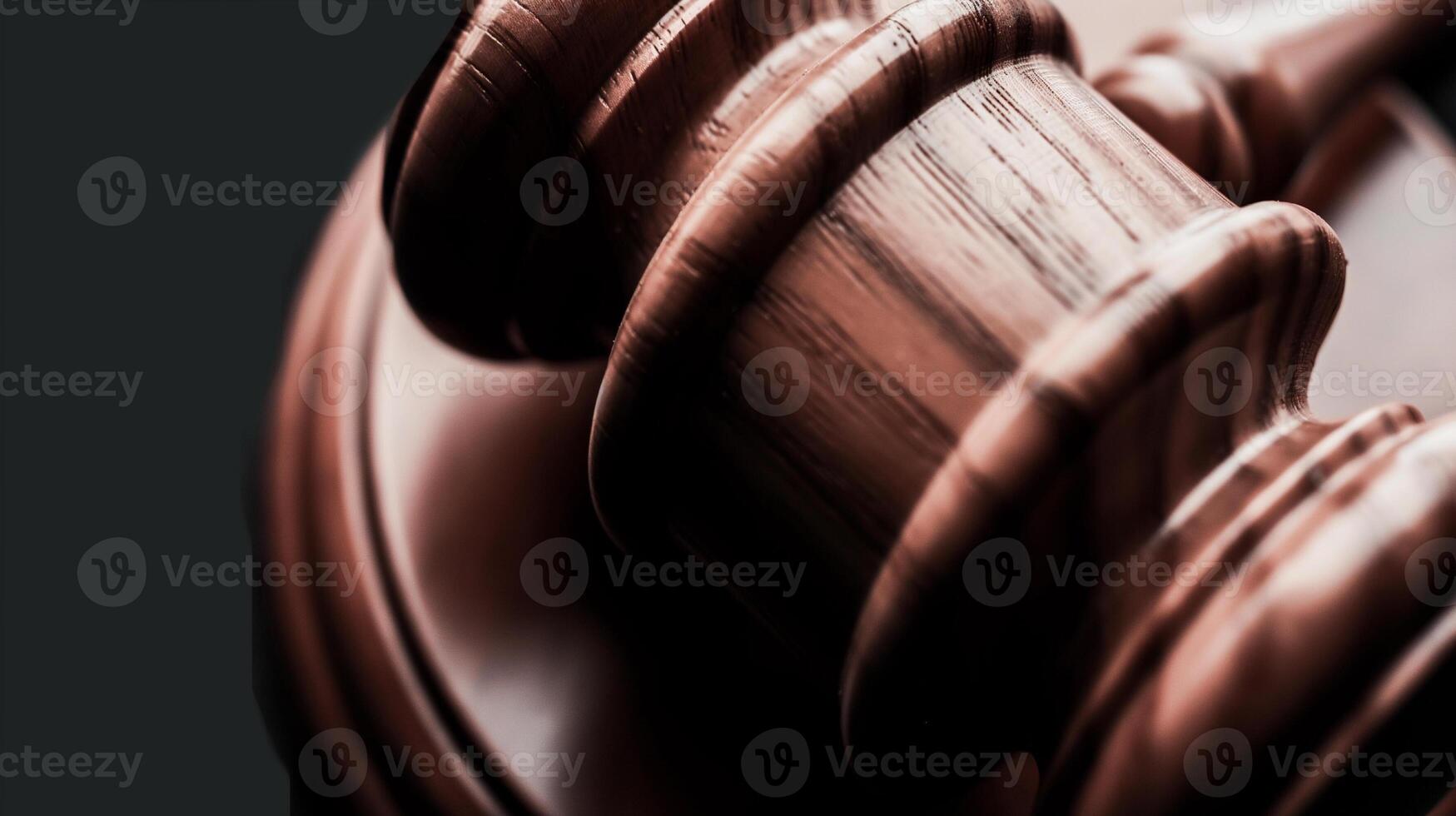 Photo of a judge's gavel to make a fair legislative decision in a criminal case in courtroom close up