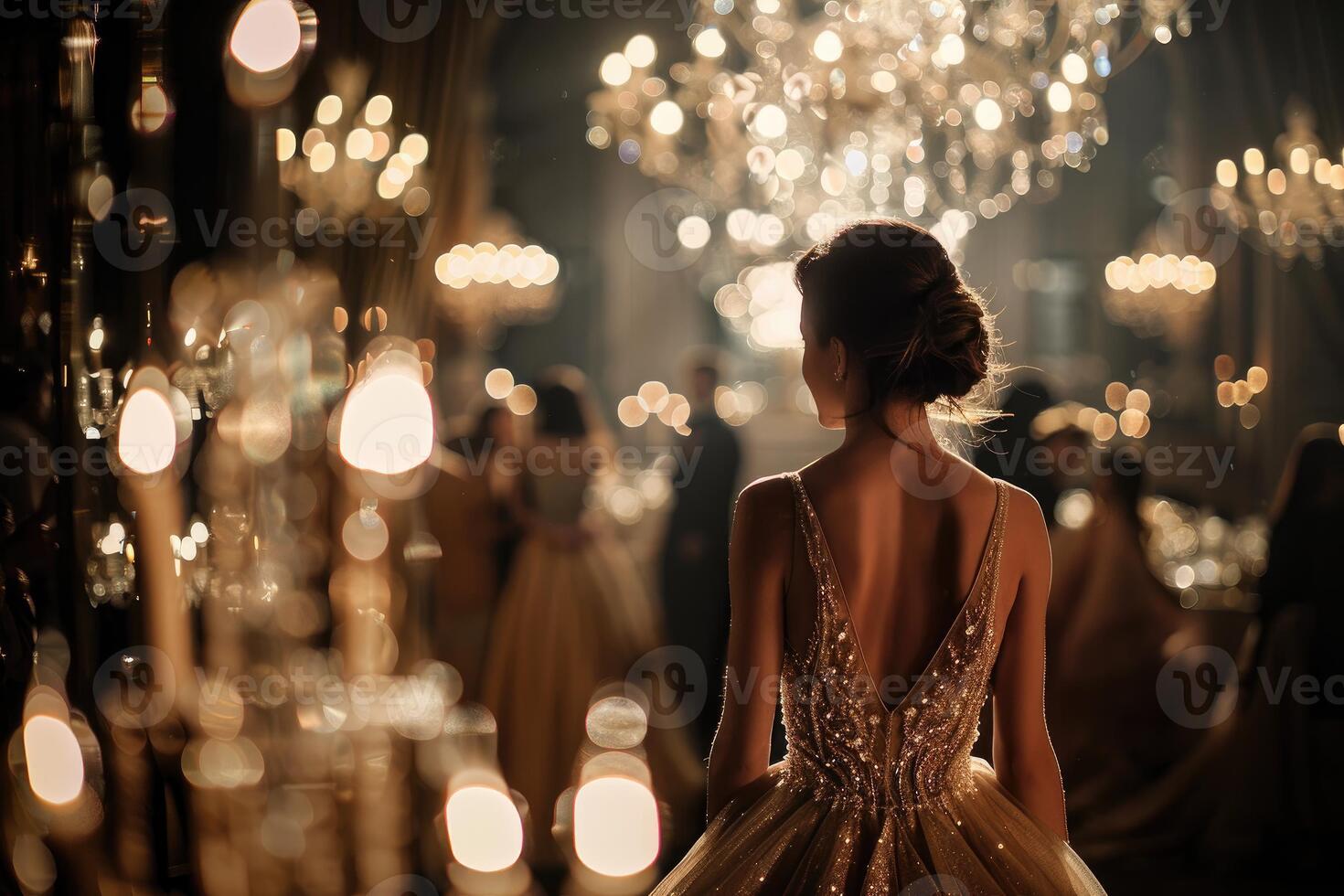 Captivating Elegance A Glittering Affair in Luxurious Surroundings photo