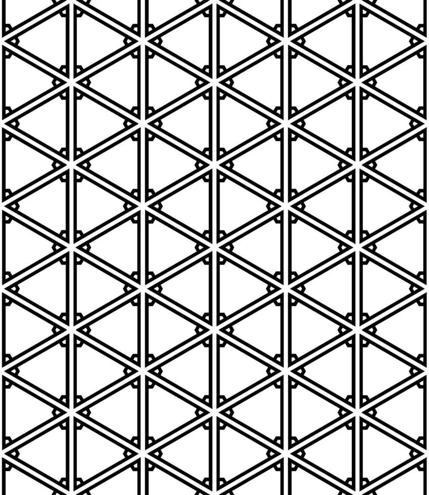 Black and white seamless abstract pattern. Background and backdrop. Grayscale ornamental design. vector