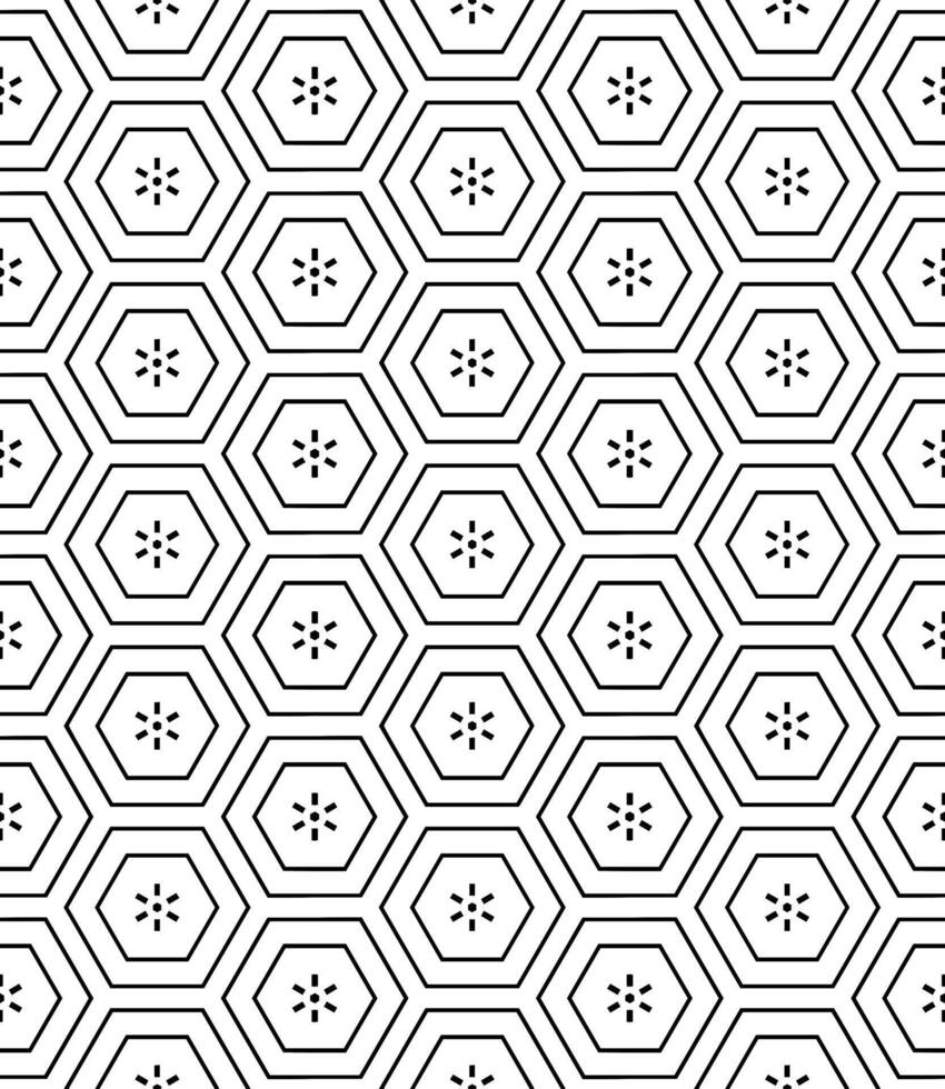 Black and white seamless abstract pattern. Background and backdrop. Grayscale ornamental design. vector