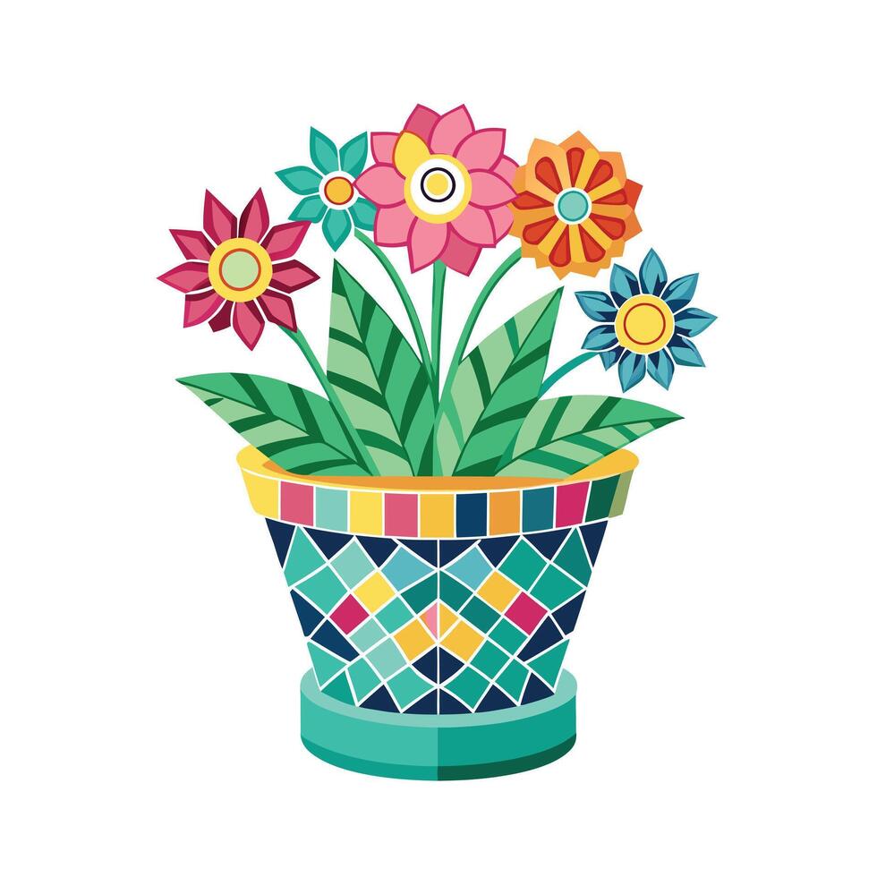 Flowerpot Houseplant Illustration vector