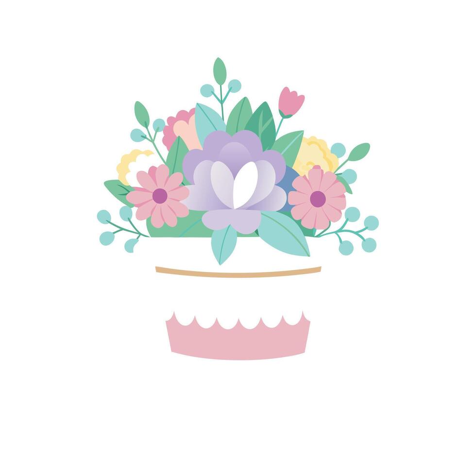 Flowerpot Houseplant Illustration vector