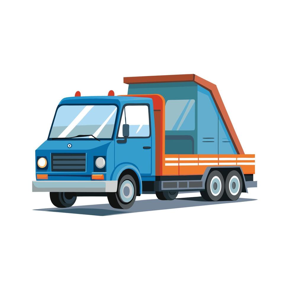 Realistic Truck Illustration vector
