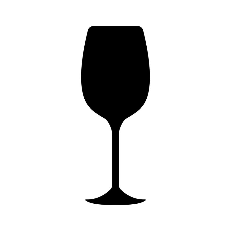 Glass icon, male icon, can be changed color vector