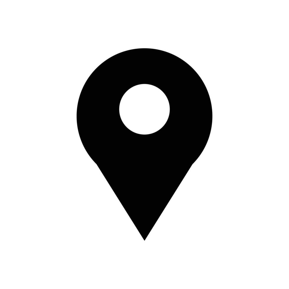 Location pin icon vector