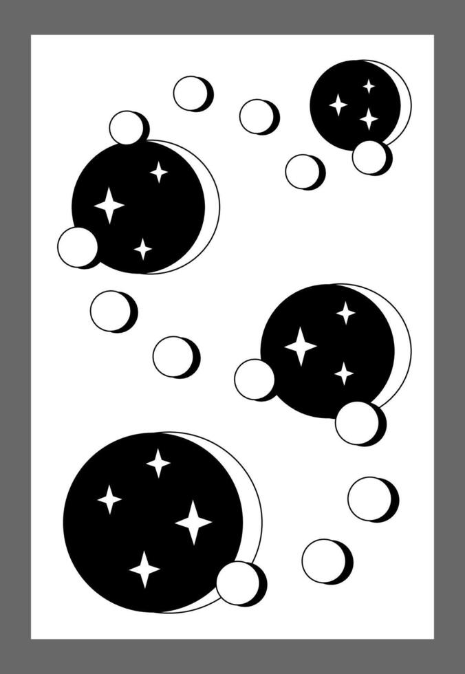 Surrealism poster. Surrealism elements background. vector