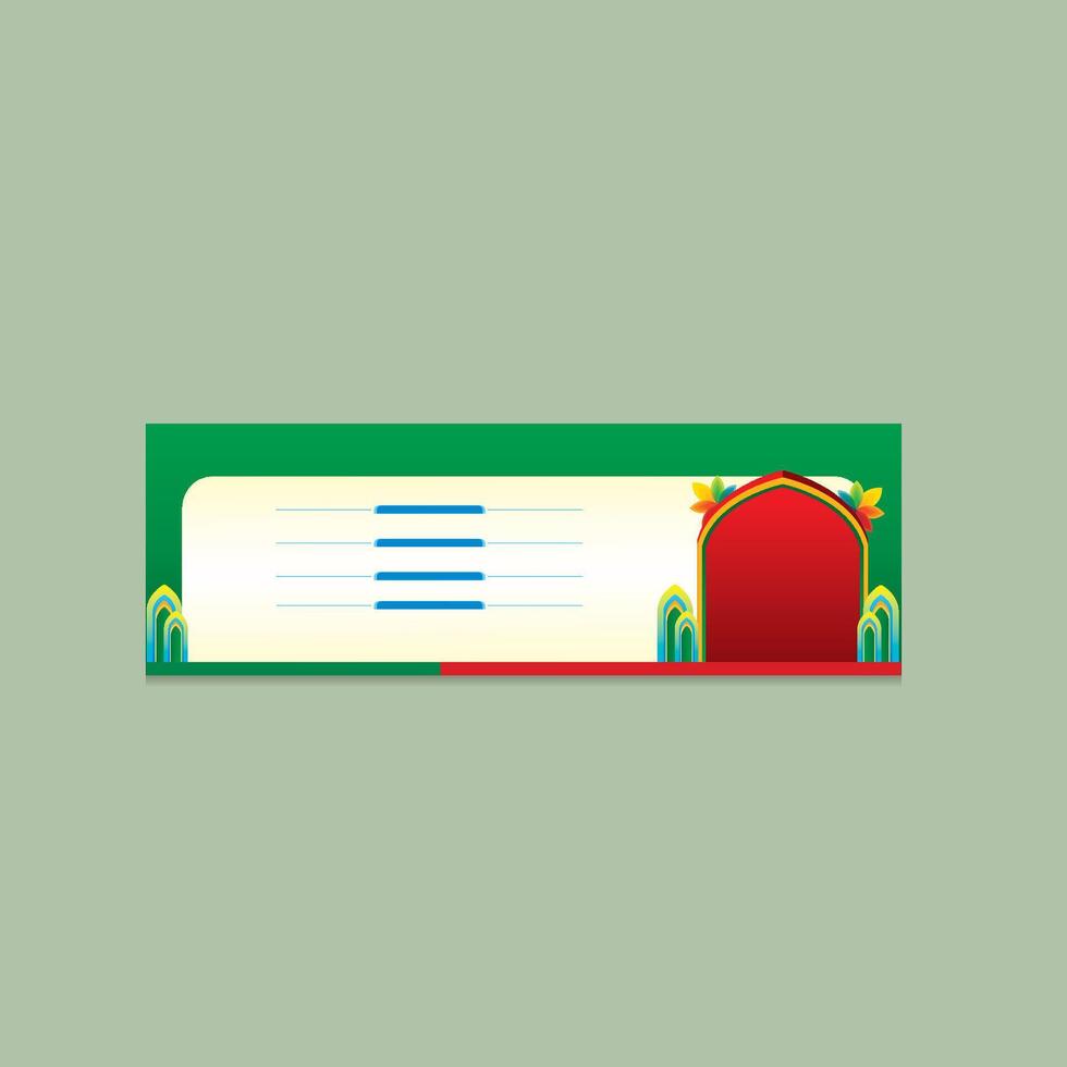waz mahfil banner design vector