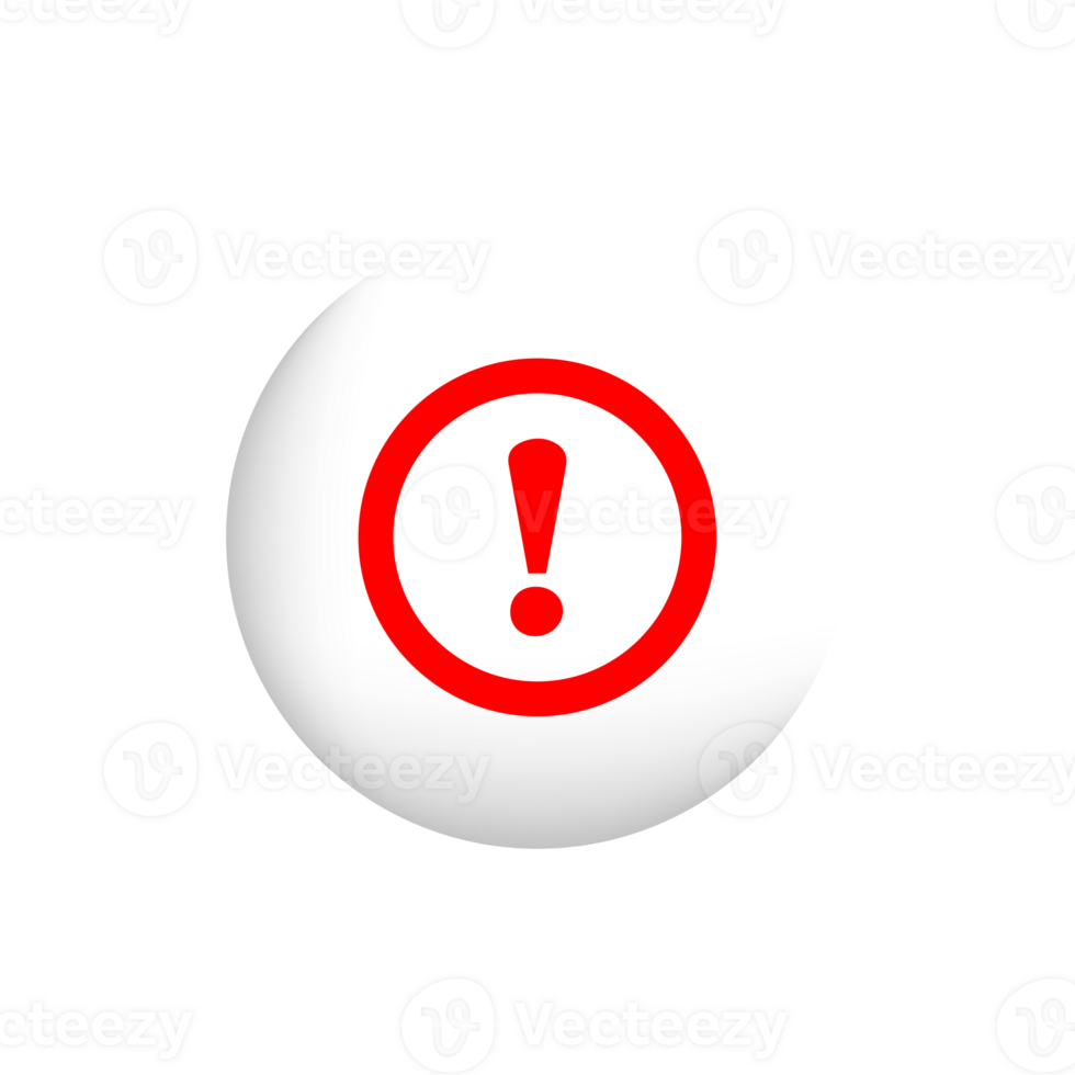 Caution warning signs. Exclamation marks png