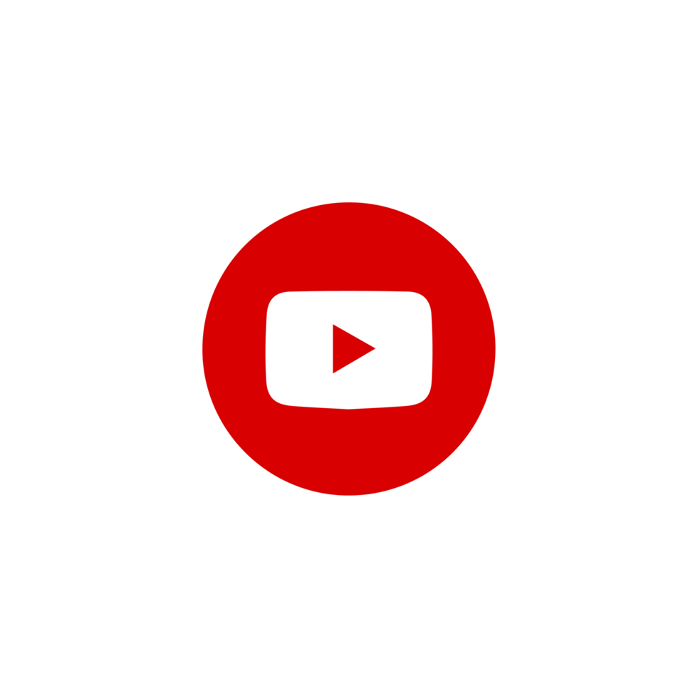 Youtube popular social media logo png