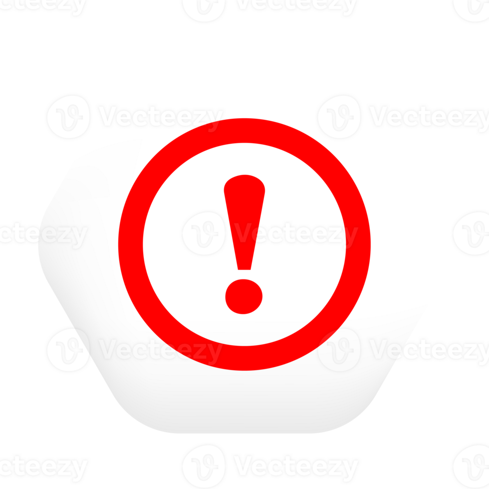 Caution warning signs. Exclamation marks png