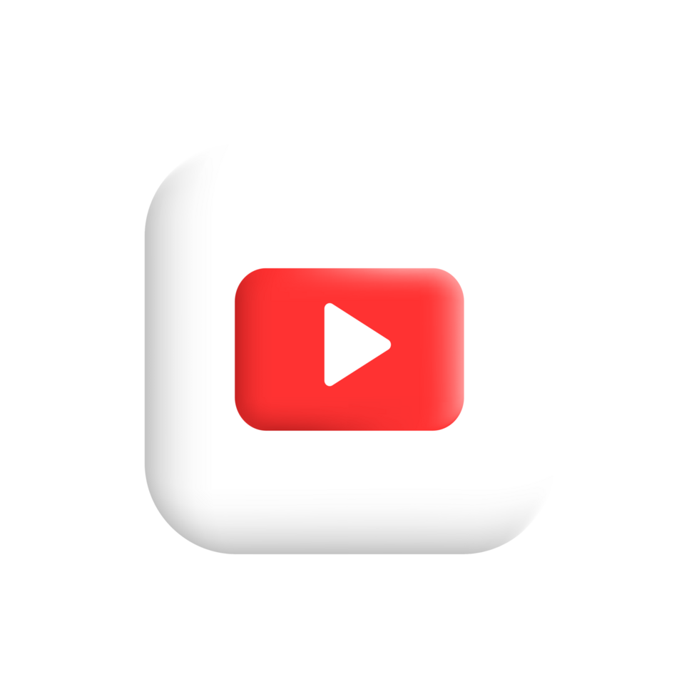 Youtube popular social media logo png