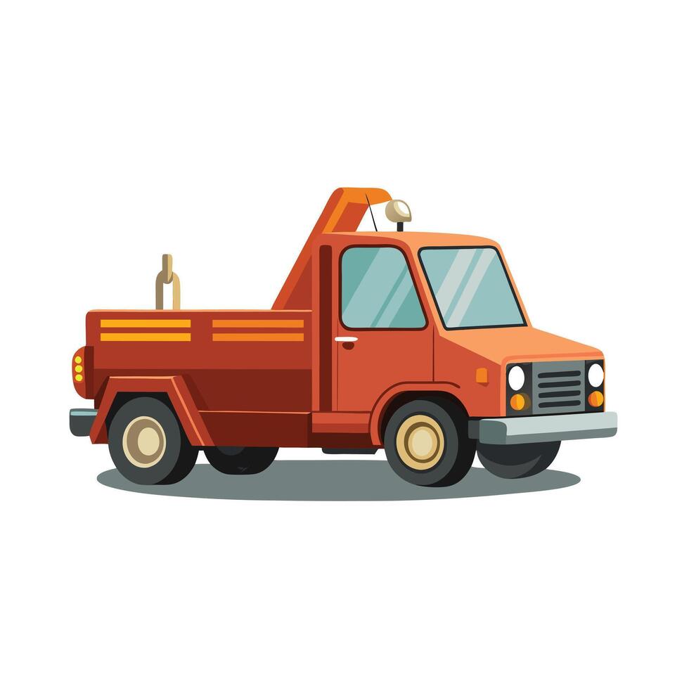 Realistic Truck Illustration vector
