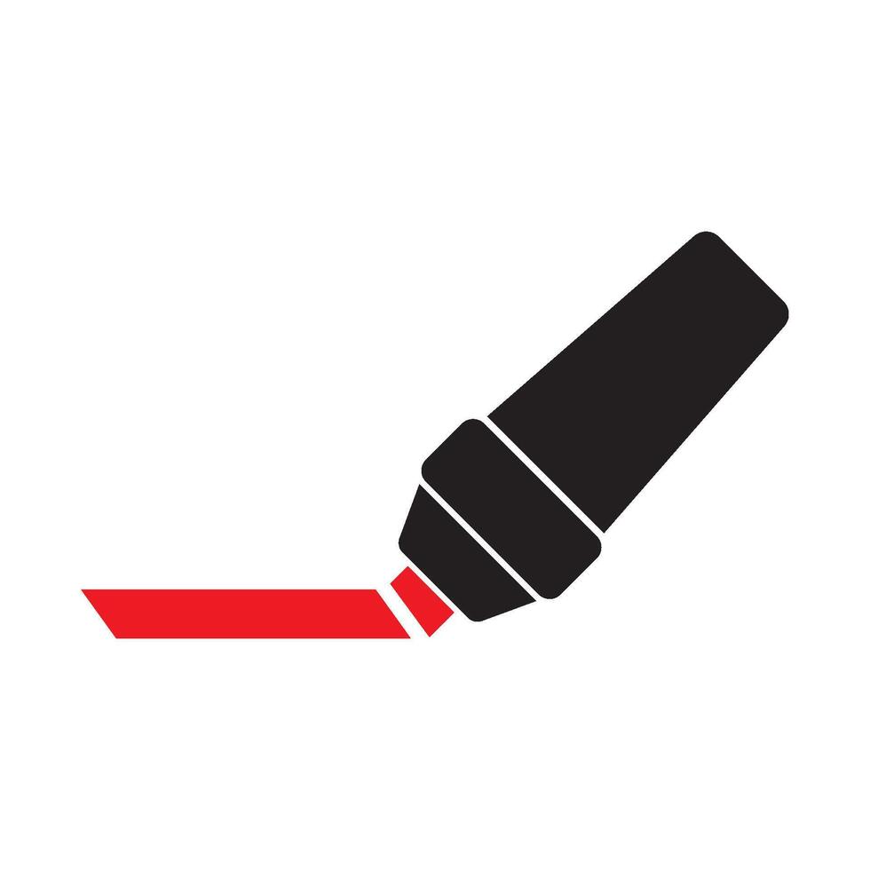 highlighter icon symbol vector