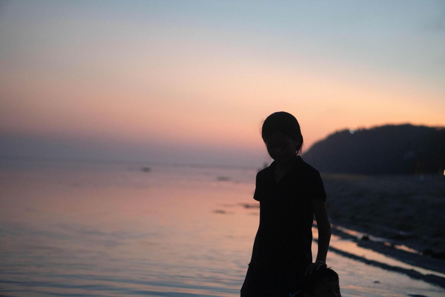 Sunset on the Beach photo