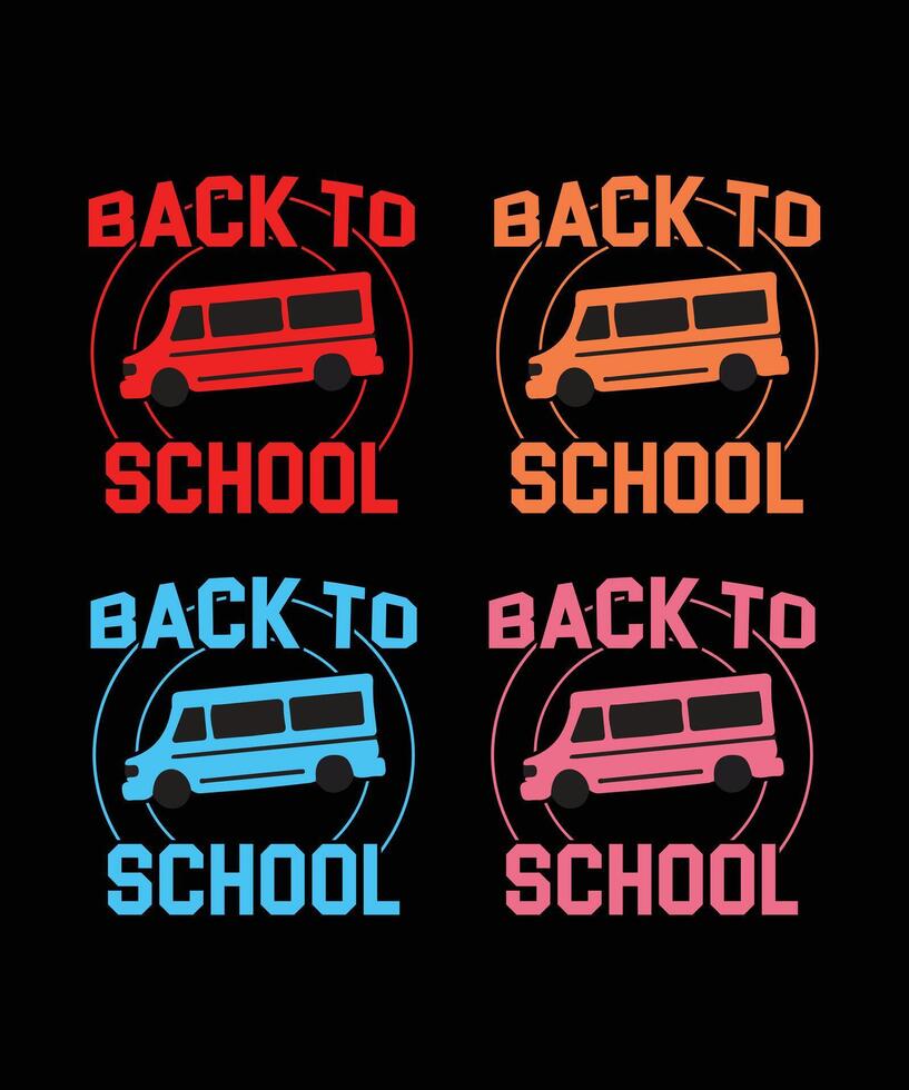 Back to school Tshirt Design, background design vector