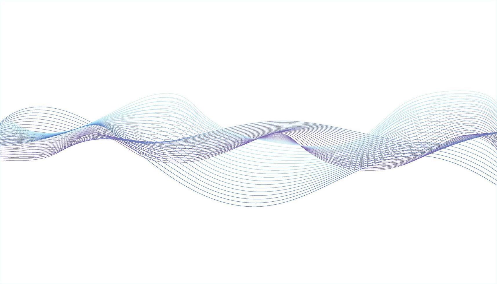 Colorful flowing waves. Wave line pattern background. Abstract wave background vector