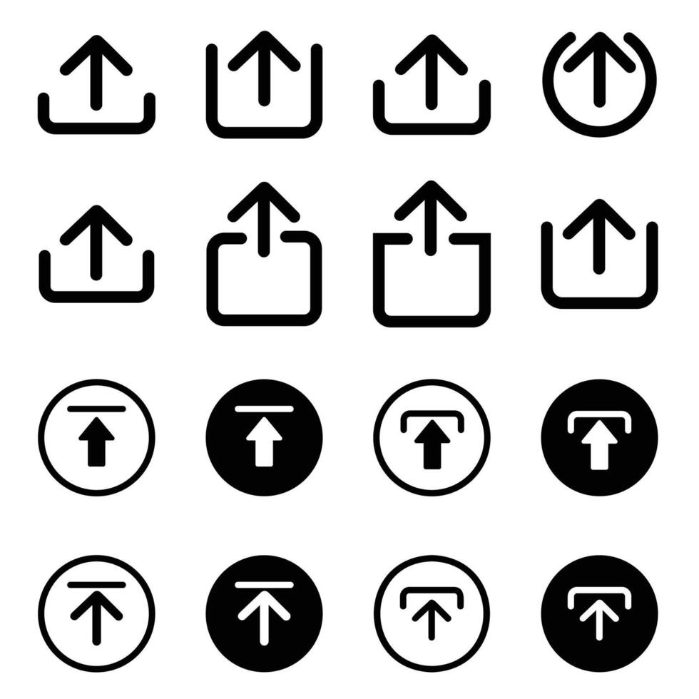 upload icon symbol swipe up icon button. Scroll arrow up icon sign - uploading file icon button, send, export icons vector