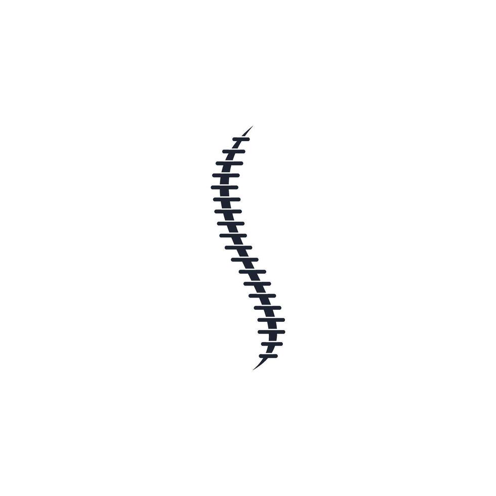 Abstract spine logo template, chiropractic logo design. Suitable for your design need, logo, illustration, animation, etc. vector