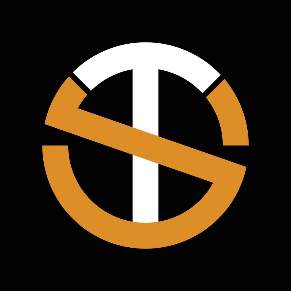 initials-st-ts-round-logo-47582634-vector-art-at-vecteezy