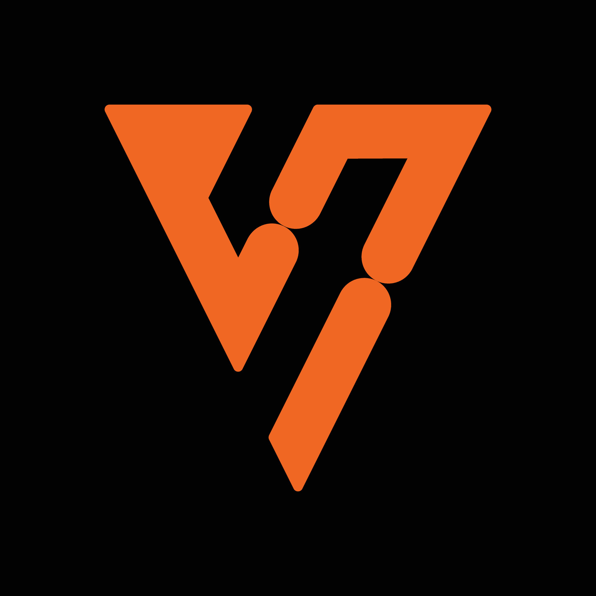 INITIAL V MINIMAL LETTER 47582661 Vector Art at Vecteezy