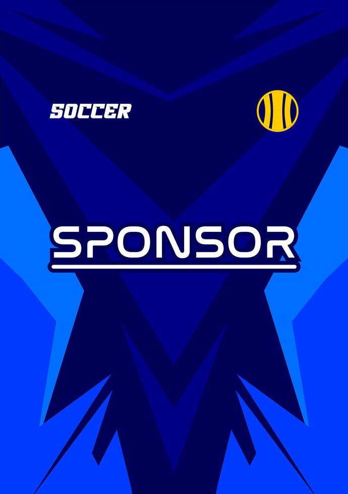 Jersey design template highquality pattern vector