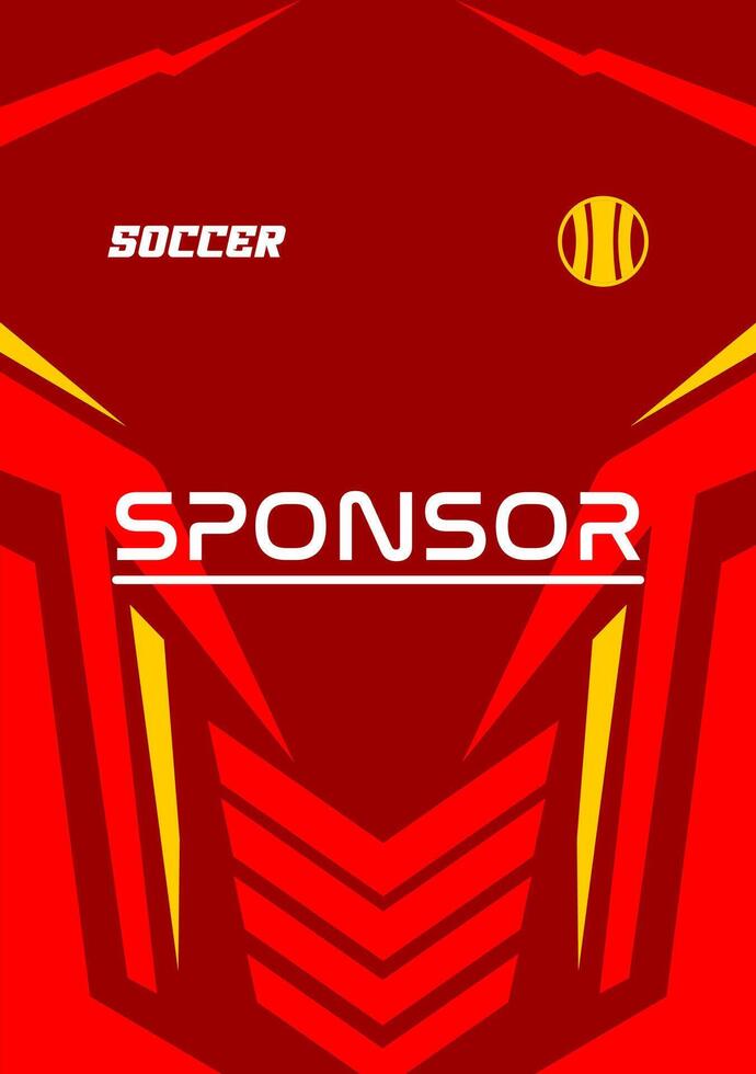 Jersey design template highquality pattern vector