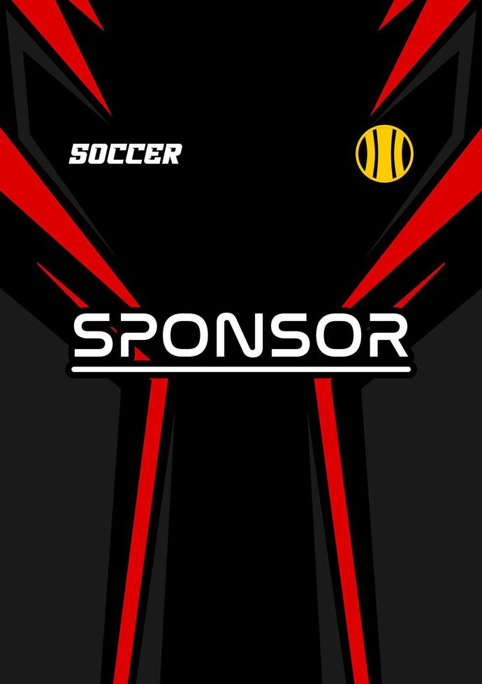 Jersey design template highquality pattern vector