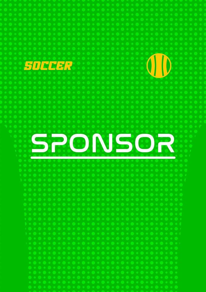 Jersey design template highquality for sublimation vector