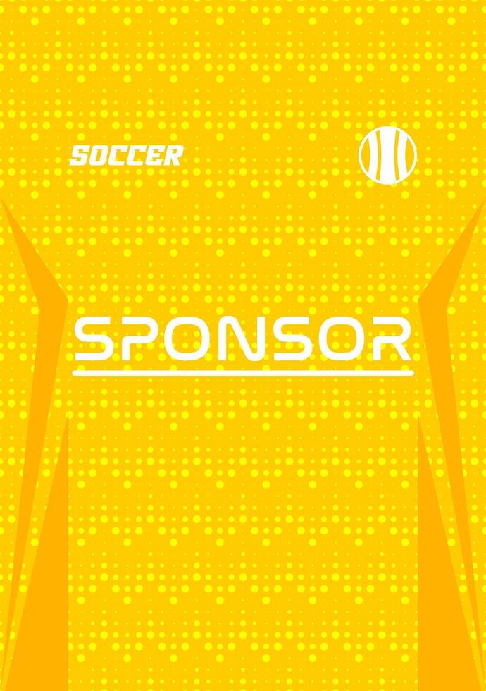 Jersey design template highquality for sublimation vector